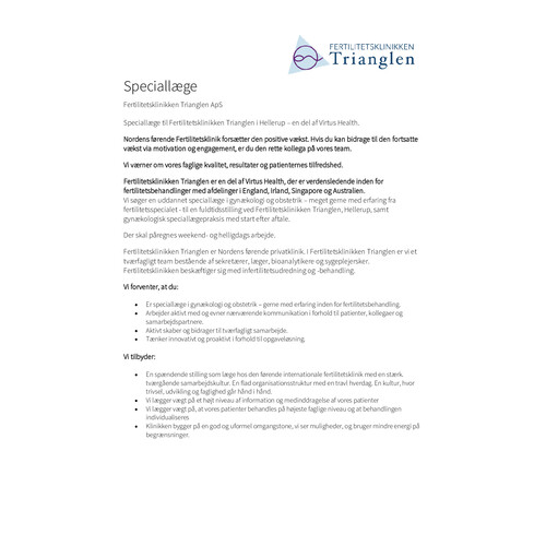 Læge til Fertilitetsklinikken Trianglen.pdf