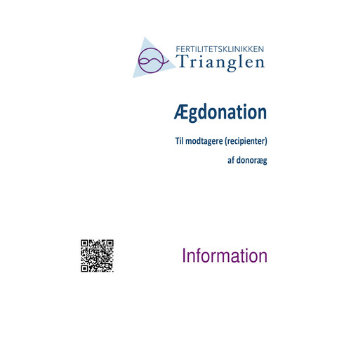 Ægdonation information for recipienter 2024