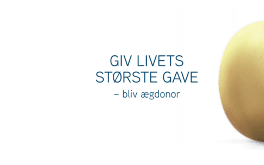 giv livets største gave bliv ægdonor lille